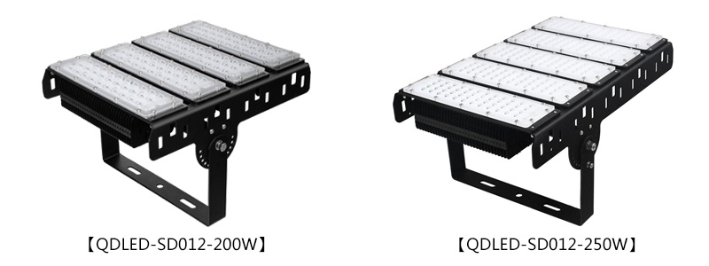 抖阴污视频200W、250W(QDLED-SD012)鳍片式大功率模组LED隧道灯灯具图片